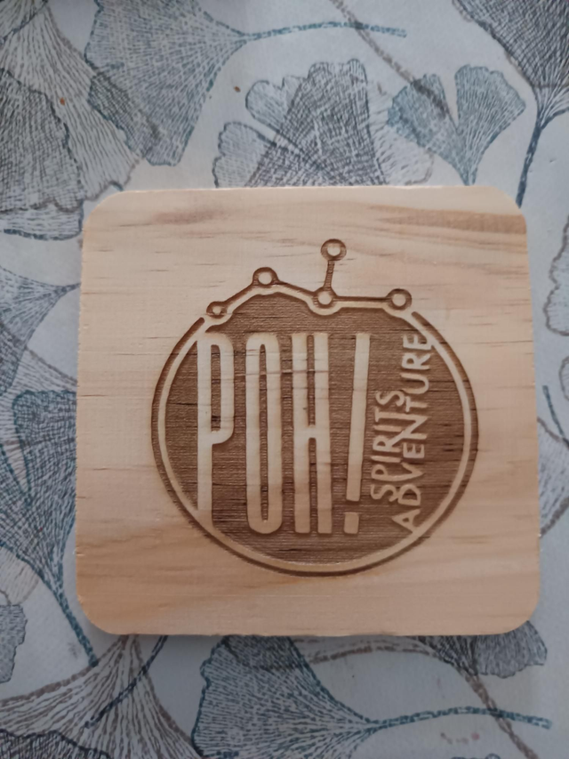 dessous de verre avec logo entreprise