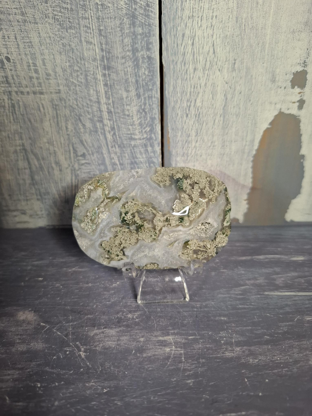 Moss Agate Palmstone 