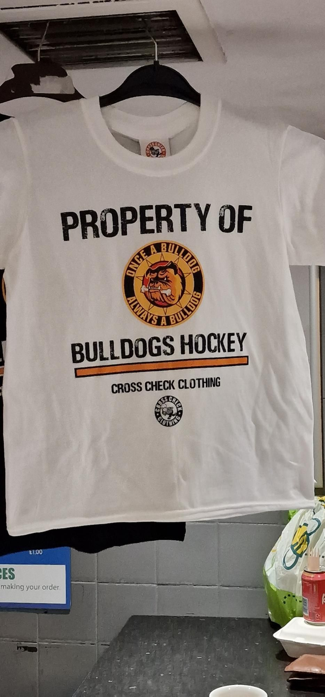 White Cross Check T shirt