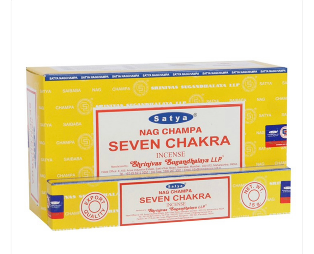 Seven Chakras Incense 