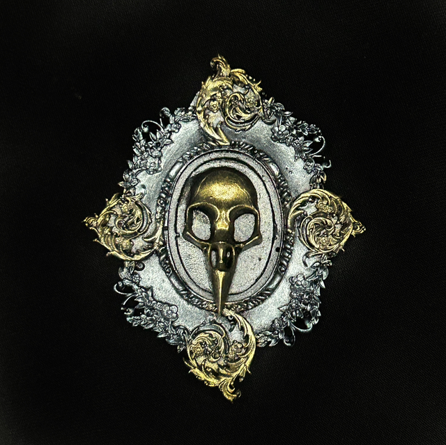Corvus brooch/clip