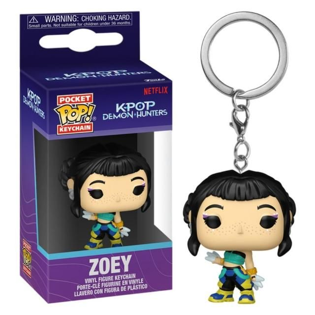 Funko K-Pop Demon Hunters - Zoey Pocket Pop! Keychain