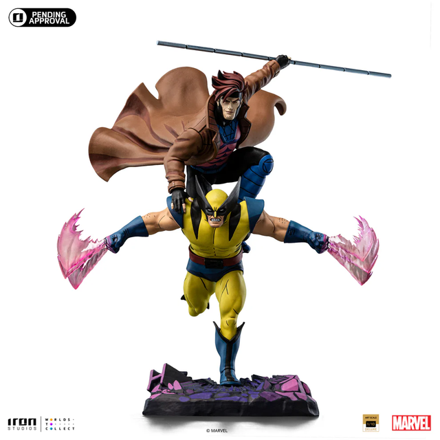 Gambit &amp; Wolverine - X-MEN '97 - Art Scale 1/10