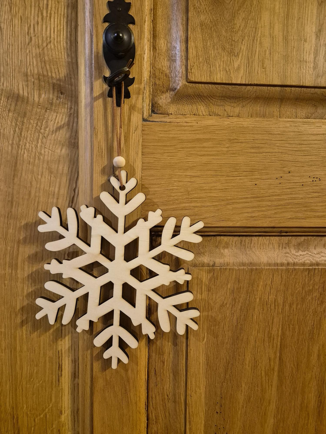 Suspension murale flocon