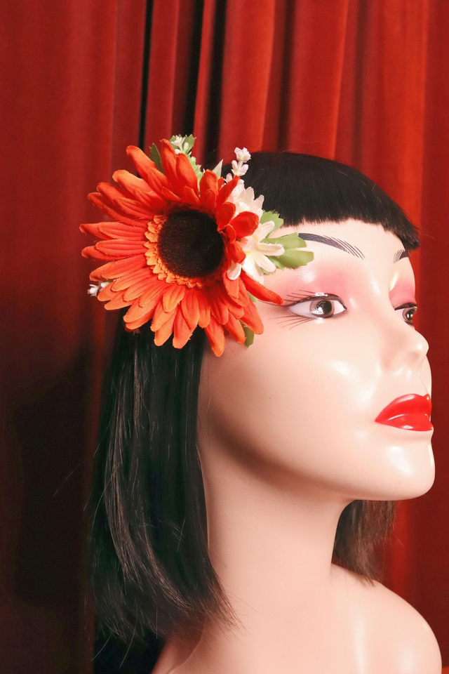 Hair flowers • M • Sunflower 60's