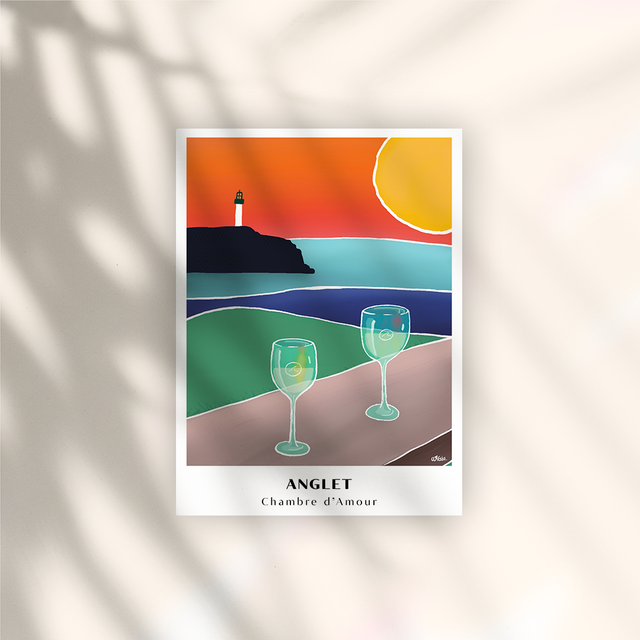 Argia I Chambre D’amour Anglet - Affiche Papier 250G