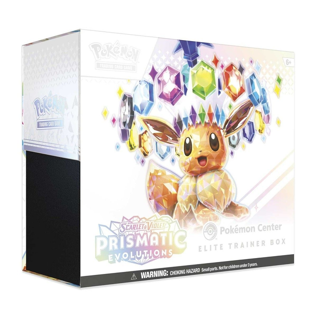 Prismatic Evolutions Pokémon Center Elite Trainer Box