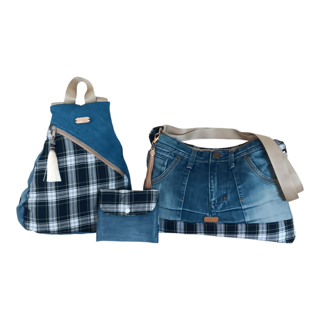 Conjunto Escocés ♻️ 3 piezas