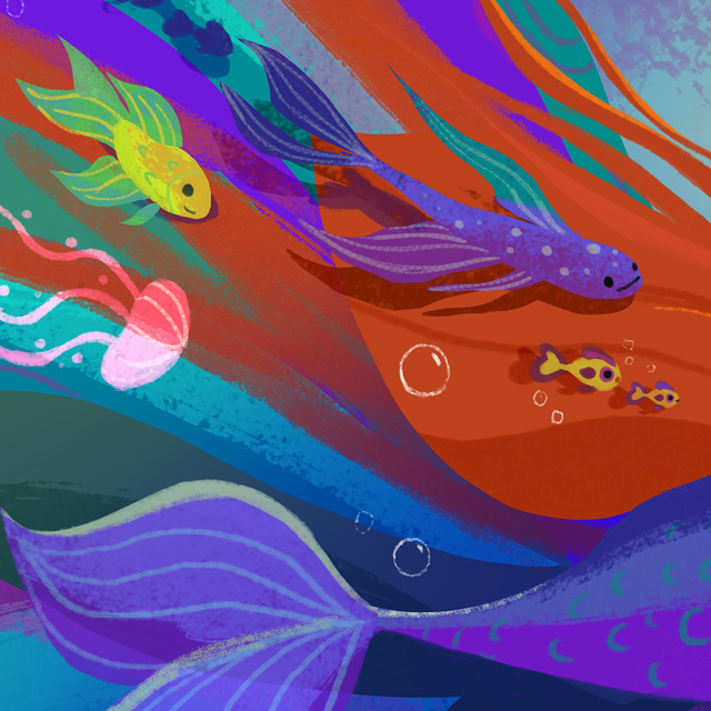 Print Déesse de l'Océan