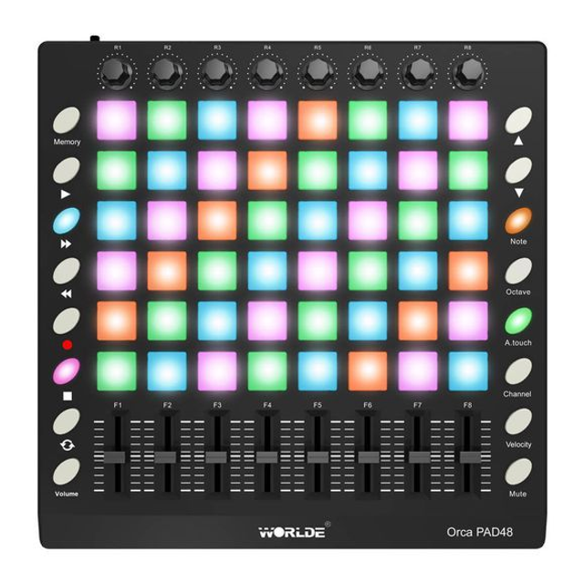 Worlde Orca Pad 48 midi controller