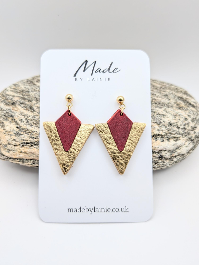 Deco Style Stud Drop Earrings