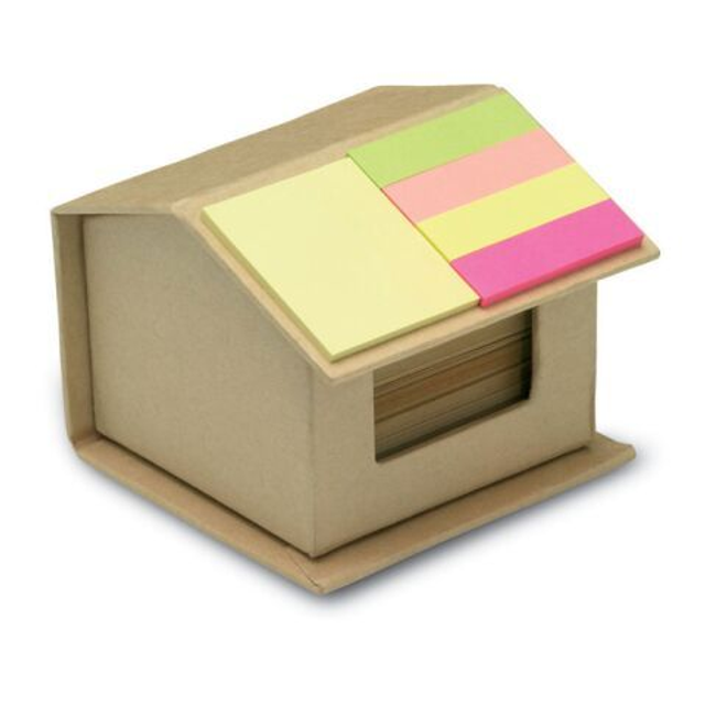 Memo/sticky notes pad recycled