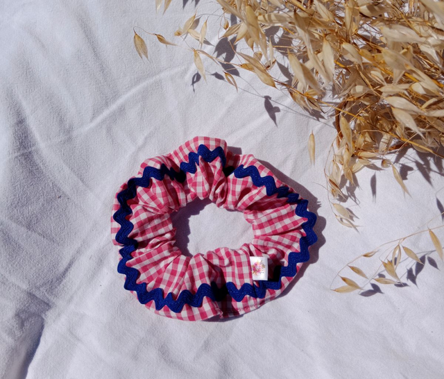 Le chouchou - Vichy rose et bleu