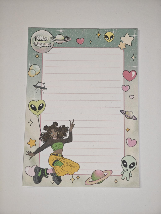 Mini bloc-notes – Collection Love Space ✨