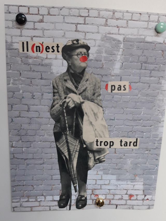 Il (n)'est (pas) trop tard