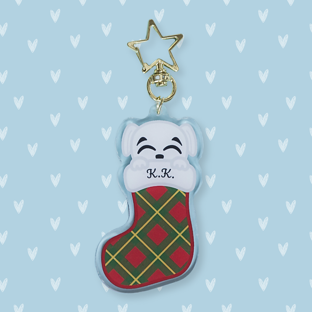 Christmas K.K. keychain