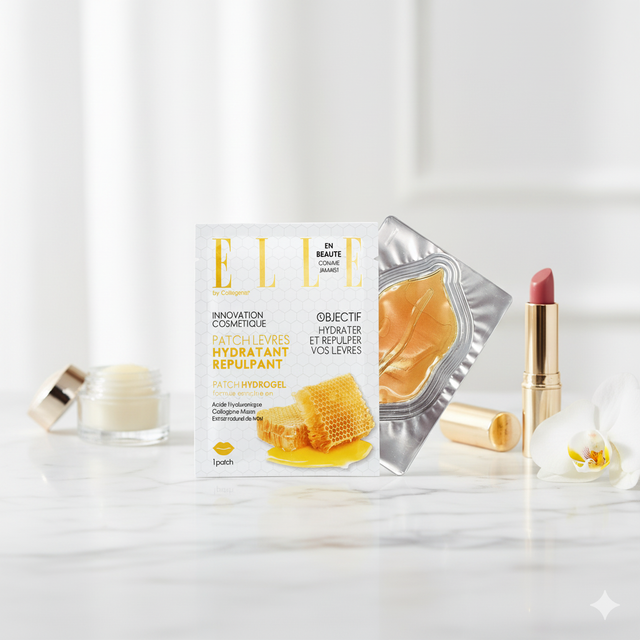 Patch à lèvres hydratant repulpant (Elle)