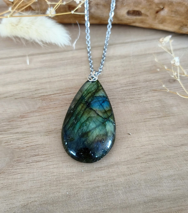 Pendentif Labradorite N°7