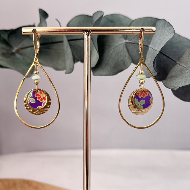 Boucles d’oreilles acier inoxydable 