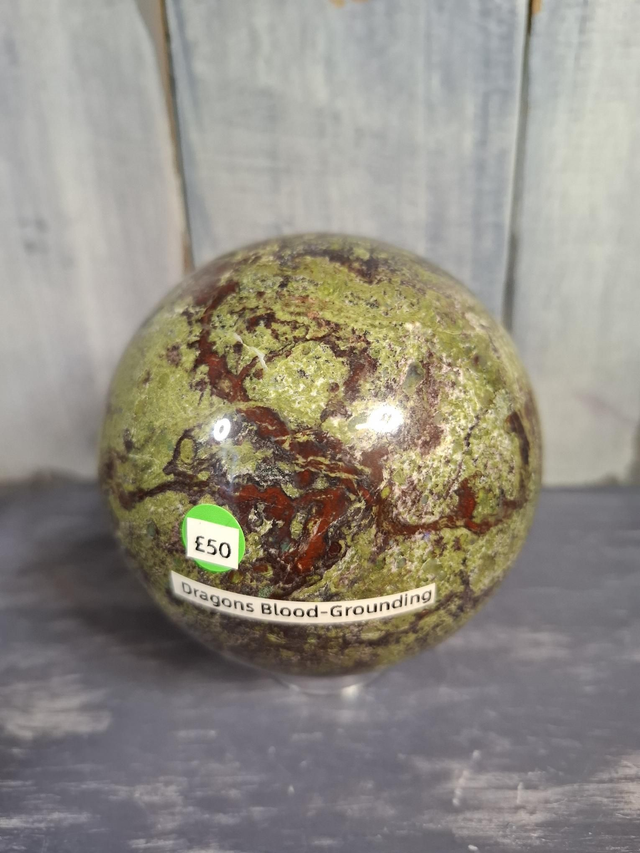 Dragon's Blood Jasper Sphere 