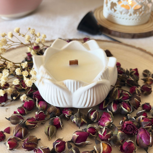 Vela aromática &quot;Flor de Loto&quot;