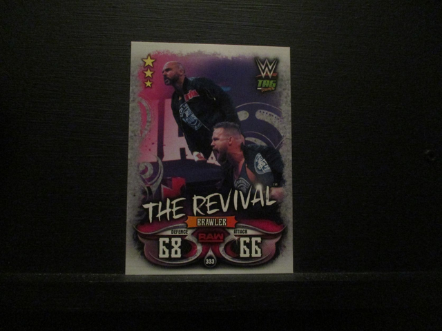 The Revival - Tag Teams Slam Attax Live Original Trading Card #333