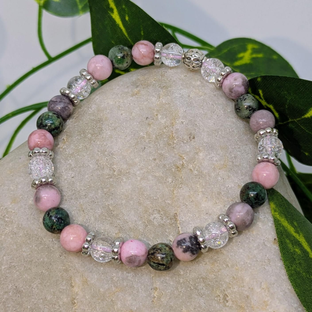 Bracelet "Trinité sacré" 6mm BR-098