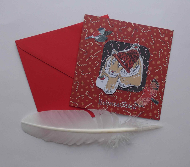 Bonnes fêtes de fin d&#039;année avec les animaux