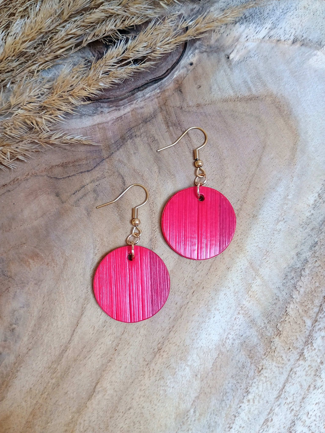 Boucles d'oreilles SIMPLE Éventail