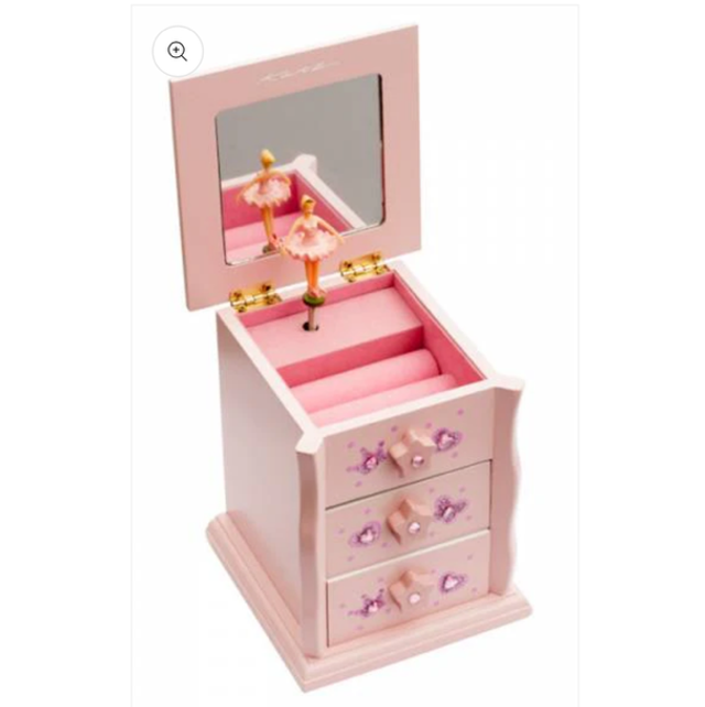 Katz - Wooden music jewellery box