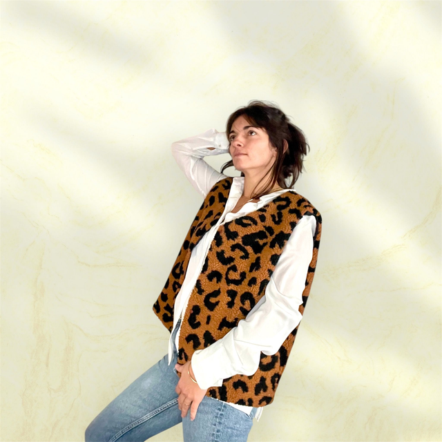 Gilet Sherpa Femme