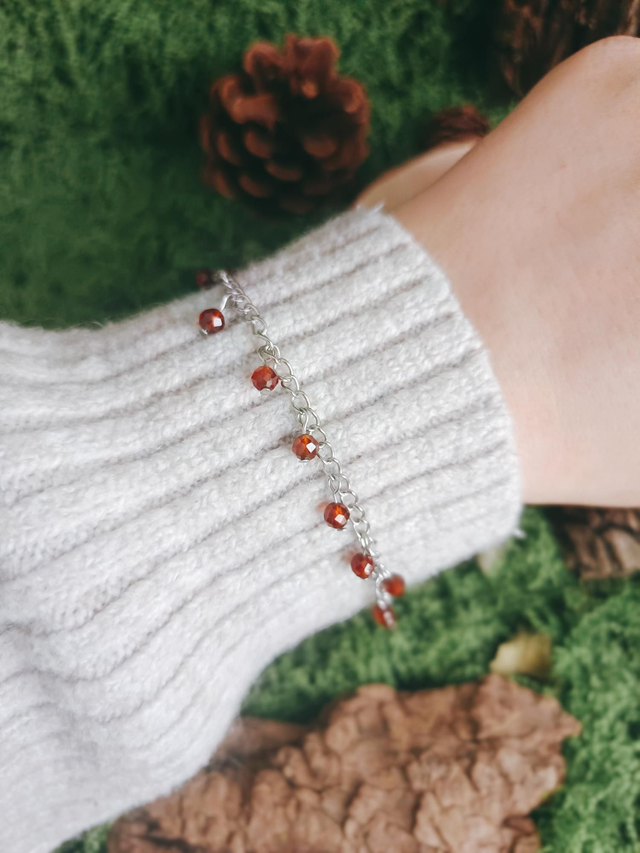 BRACELET - AUTUMN LOVER (grenat)
