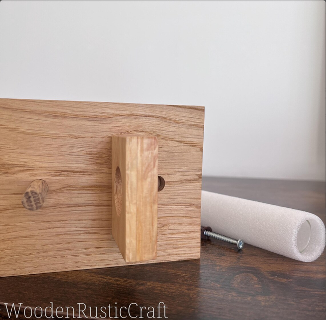 Wall Vase with Glass Test Tube