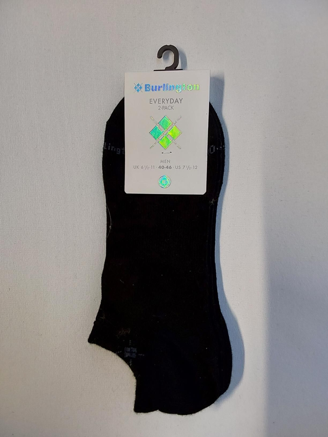 Chaussette BURLINGTON EVERYDAY 40-46 ×2