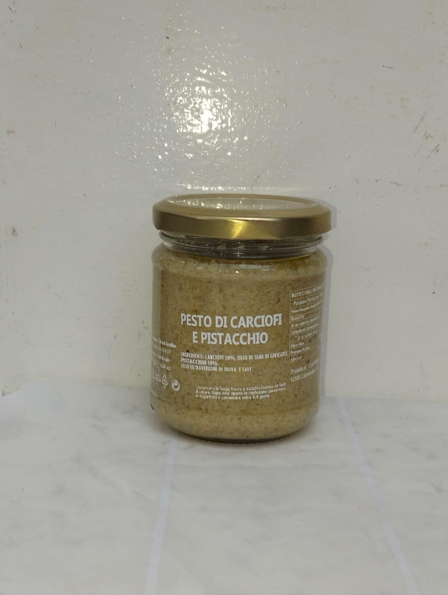 Crema di carciofi e pistacchio 