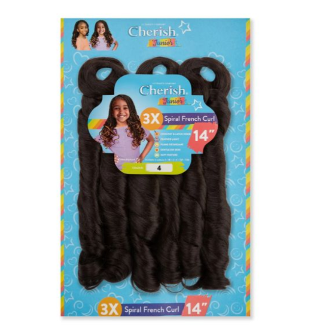 Cherish Junior 3X Spiral French Curl 14 (Col. 4)