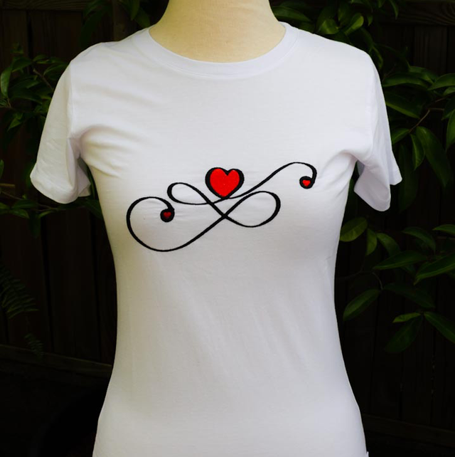 Tee-shirts Cœur - Femme