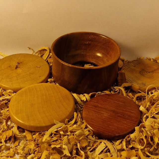 Hardwood Coaster set