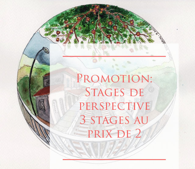 Promotion stage de perspective : 3 stages perpective au prix de 2 stages