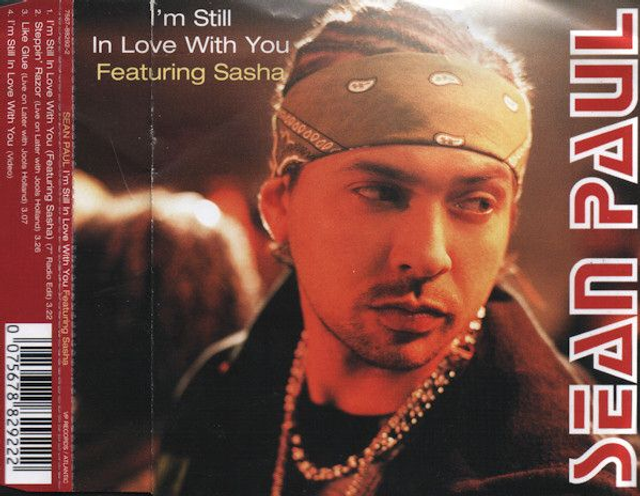 Sean Paul Featuring Sasha – I'm Still In Love With You Audio CD