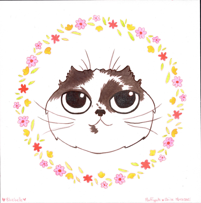 Bluebelle – Œuvre originale solidaire