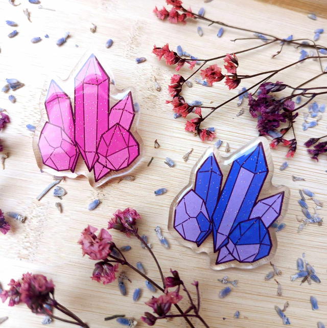 Pin's Cristaux
