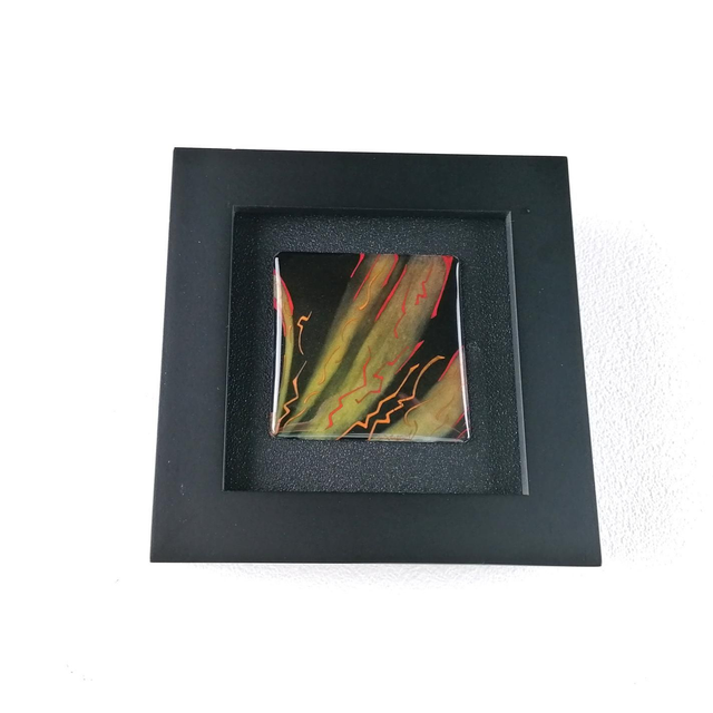 '' Focales ''- Tableau Grisaille colorée