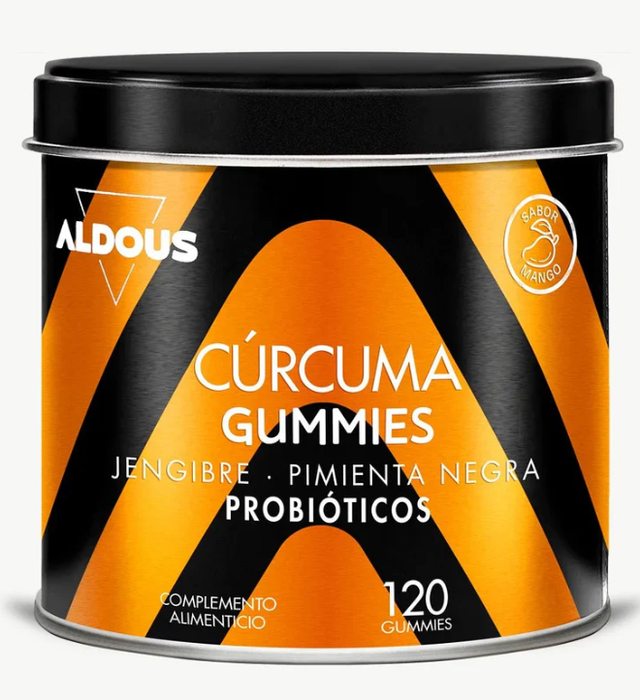 Curcuma com Probióticos em Gomas