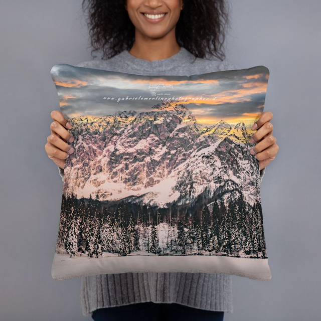  Cuscino Laghi di Fusine winter 04 