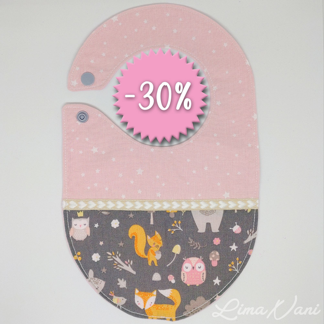 HĀNAU MEA – Le bavoir de naissance personnalisable