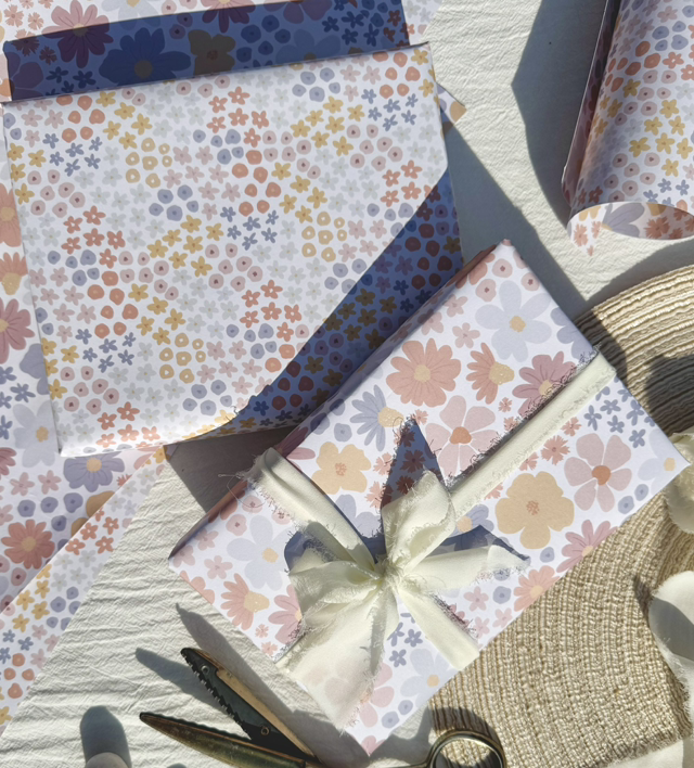 In Full Bloom - Double Sided Wrapping Paper