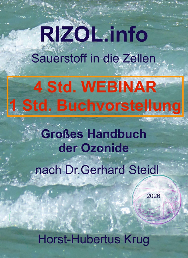 RIZOL.info Großes Handbuch der Ozonide 2026 und WEBINAR-Aufzeichnung