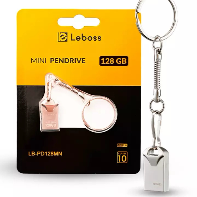 Pendrive 128Gb Mini USB 2.0 LEBOSS - LB-PD128MN