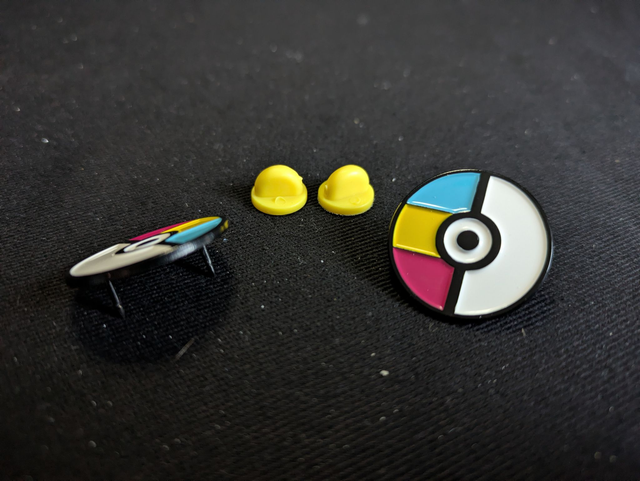 Pokéball Inspired Pansexual Pride Flag Soft Enamel Pin Badge